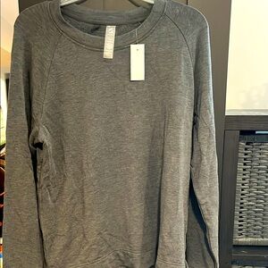 Lou and Grey Gray Long Sleeve Sweatshirt